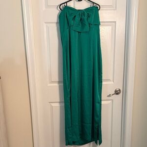 Lilly Pulitzer Strapless Green Dress